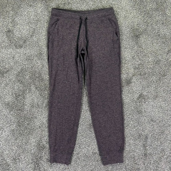 lululemon athletica Pants - Lululemon Ready To Rulu Pant Womens 10 Heathered Plum Joggers Athleisure Workout